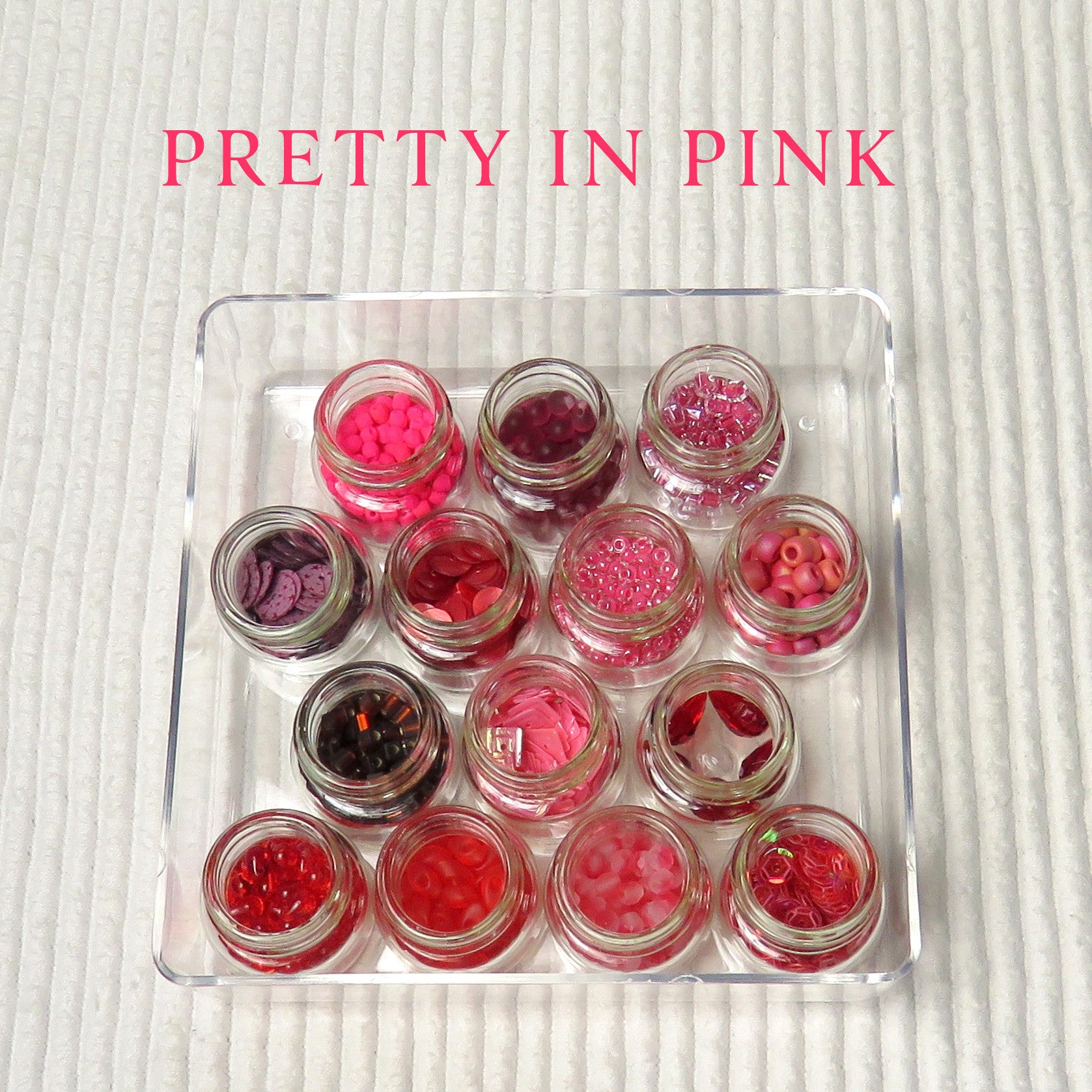 Pretty in Pink Large Bead Collection and Book