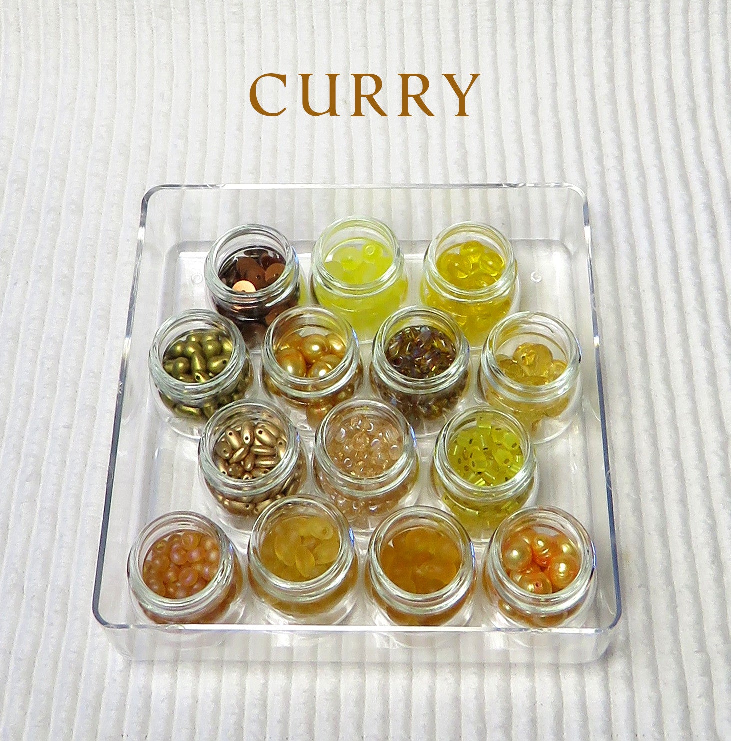 Curry Large Bead Collection and Book