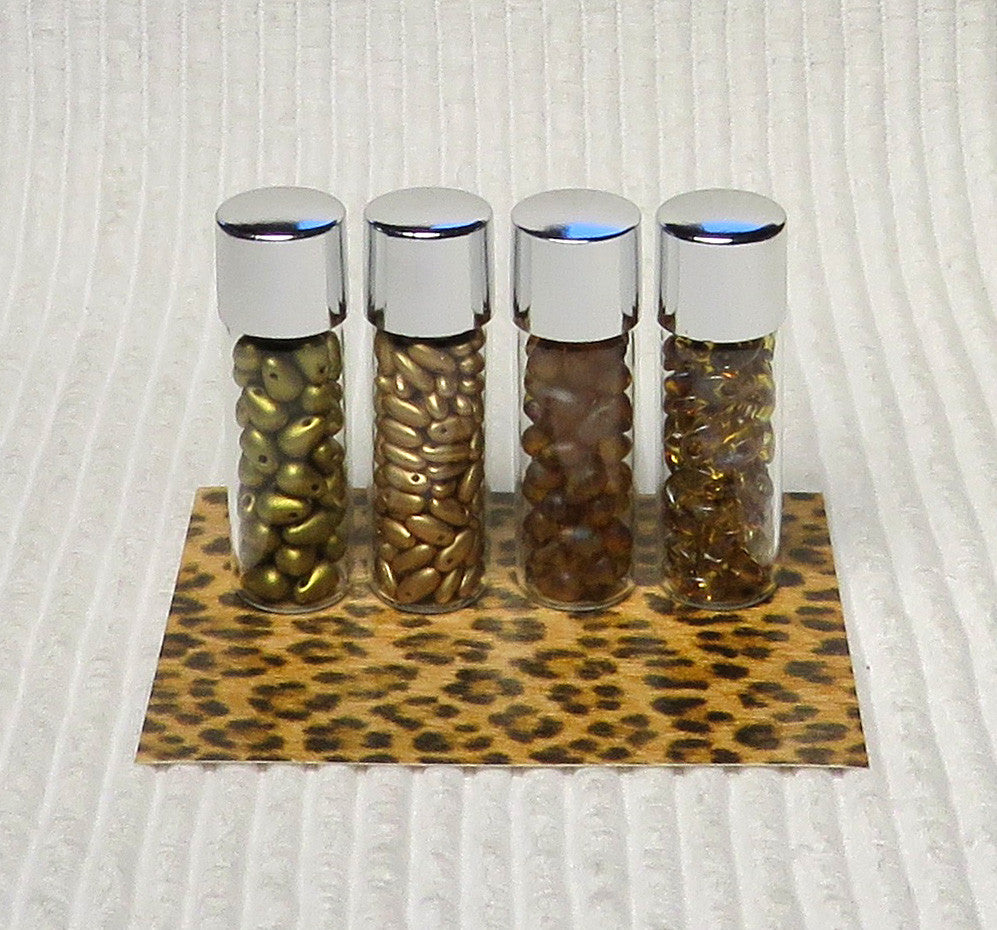 Jungle Pretty Vial Bead Collection and Book