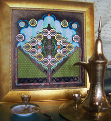 Window in the Old City by Night - Needlepoint Kit
